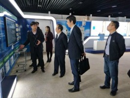 天津市科委陸文龍主任、社發處華強副處長一行到同陽公司調研考察